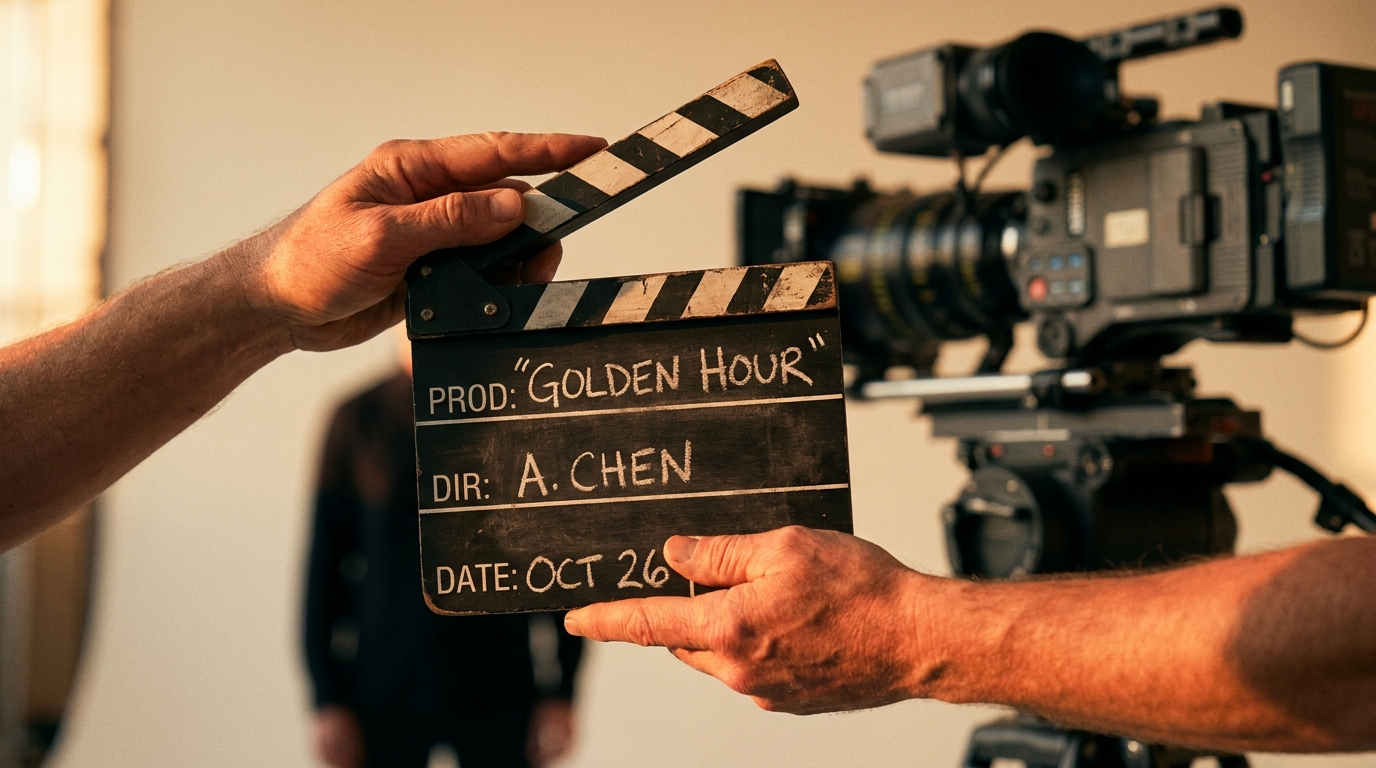 Plateau de tournage cinéma pour court-métrage en Guadeloupe